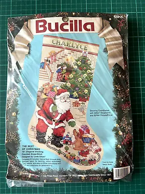 Bucilla Stitcher's Sampler Counted Cross Stitch Kit 1994