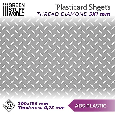 Plasticard Plastic Model Building Card Styrene White Black Clear 9 inch x12  inch