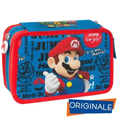 ASTUCCIO SUPER MARIO 3 ZIP COMPLETO - COLLEZIONE 2022/2023