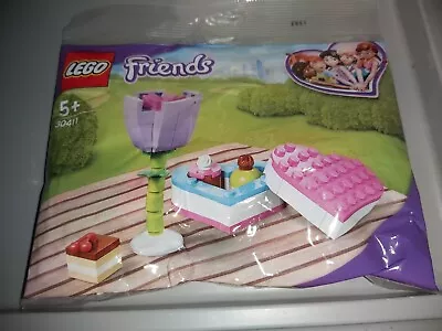 30411 LEGO Polybag Friends Scatola di Cioccolatini e Fiore