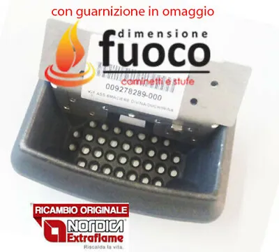 EXTRAFLAME - 009278290 - Braciere con divisorio e perno (no battifiamma)